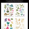 Arden Creative Studio Garden Chronicles 6x8 Inch Rub-On Transfer Set by Katie Pertiet (ACSRO0009)