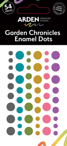 Arden Creative Studio Garden Chronicles Enamel Dots (54pcs) by Katie Pertiet (ACSED0007) Arden Creative Studio Garden Chronicles Enamel Dots (54pcs) by Katie Pertiet (ACSED0007)