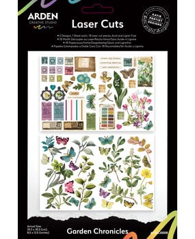 Arden Creative Studio Garden Chronicles Laser Cuts (78pcs) by Katie Pertiet (ACSLC0008)