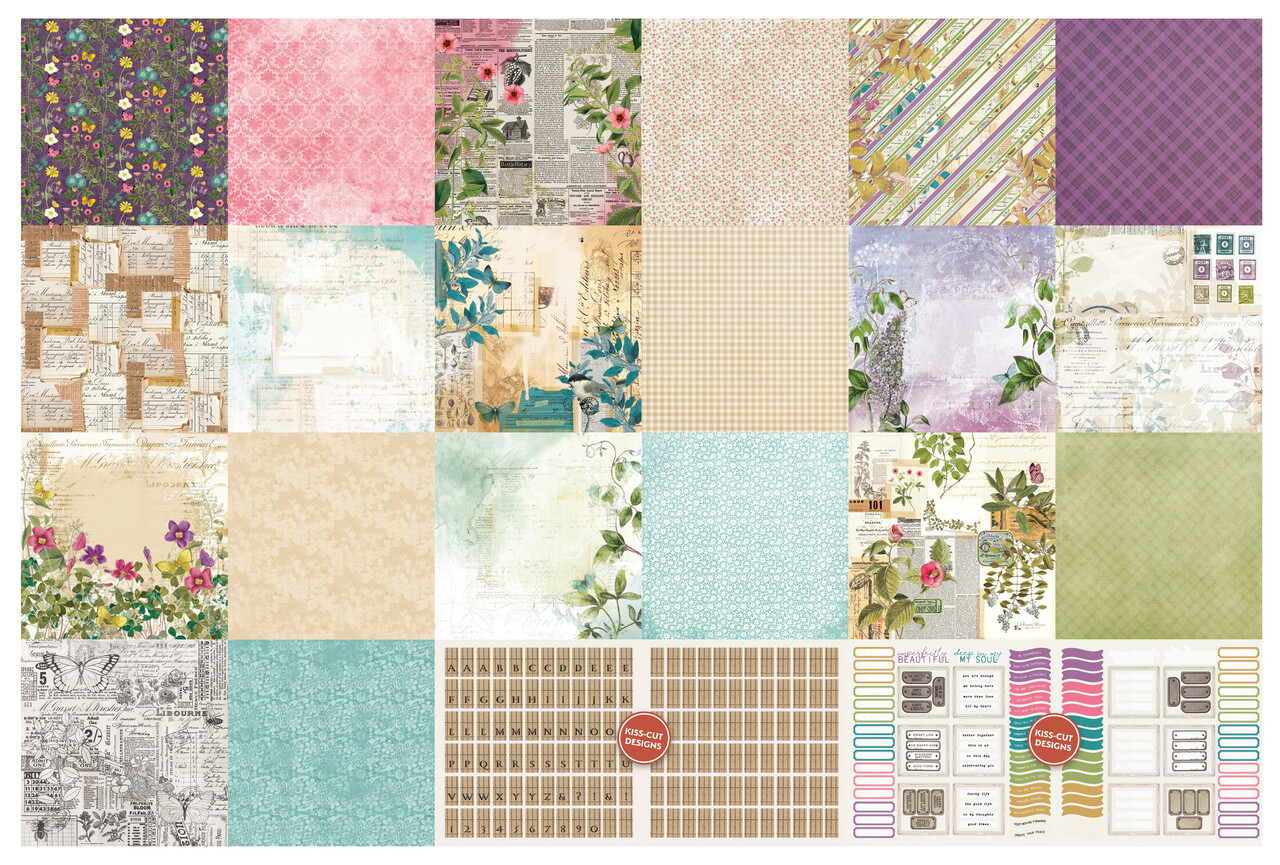 Arden Creative Studio Garden Chronicles 12x12 Inch Paper Pad by Katie Pertiet (ACSPP0023)