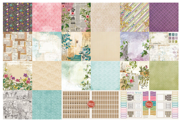 Arden Creative Studio Garden Chronicles 12x12 Inch Paper Pad by Katie Pertiet (ACSPP0023)