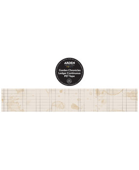 Arden Creative Studio Garden Chronicles PET Tape Ledger Continuous (5cmx5m) by Katie Pertiet (ACSCT0007)