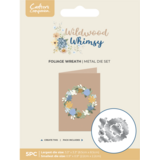 Crafter's Companion Wildwood Whismy Metal Die Set Foliage Wreath (CC-WW-MD-FOWR)