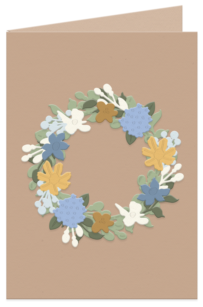 Crafter's Companion Wildwood Whismy Metal Die Set Foliage Wreath (CC-WW-MD-FOWR)
