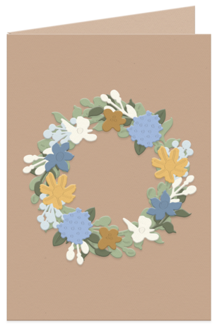 Crafter's Companion Wildwood Whismy Metal Die Set Foliage Wreath (CC-WW-MD-FOWR)