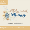 Crafter's Companion Wildwood Whismy Washi Rolls Floral (CC-WW-WASH-FLOR)
