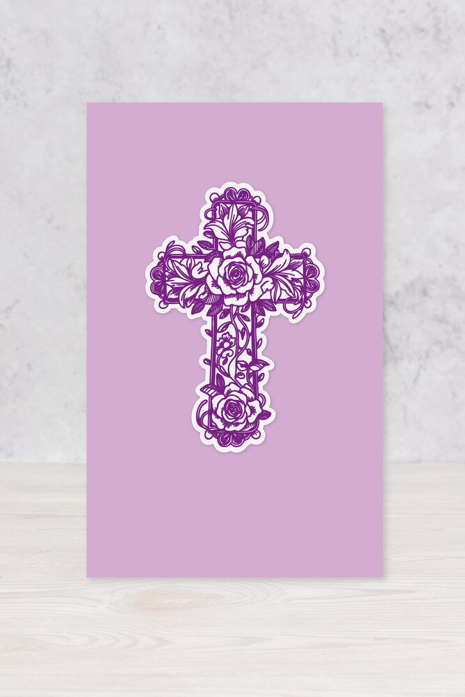Crafter's Companion Faithful Celebrations Stamp & Metal Die Set Floral Cross (CC-STD-FAFLOW) Crafter's Companion Faithful Celebrations Stamp & Metal Die Set Floral Cross (CC-STD-FAFLOW)