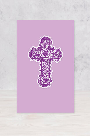 Crafter's Companion Faithful Celebrations Stamp & Metal Die Set Floral Cross (CC-STD-FAFLOW) Crafter's Companion Faithful Celebrations Stamp & Metal Die Set Floral Cross (CC-STD-FAFLOW)