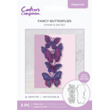 Crafter's Companion Vertical Edge Stamp & Metal Die Butterfly Cluster (CC-STD-FABU)