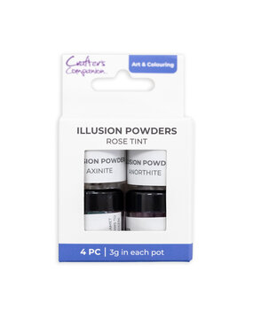 Crafter's Companion Rose Tint Illusion Powders (4pcs) (CC-ILP-ROTI)
