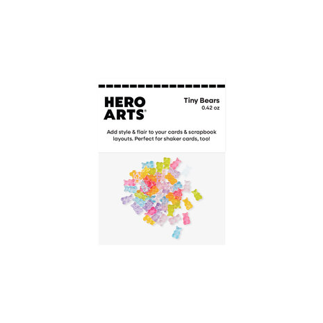 Hero Arts Beary Sweet Embellishments Tiny Bears (CH346)