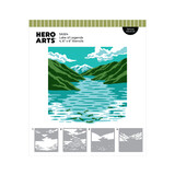 Hero Arts Don't Stop Believing Stencil Set Lake of Legends (SA324)