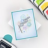 Hero Arts Don't Stop Believing Clear Stamp Set Unbelievably Awesome Banners (CM847)