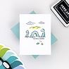 Hero Arts Don't Stop Believing Clear Stamp Set Unbelievably Awesome (CM846)
