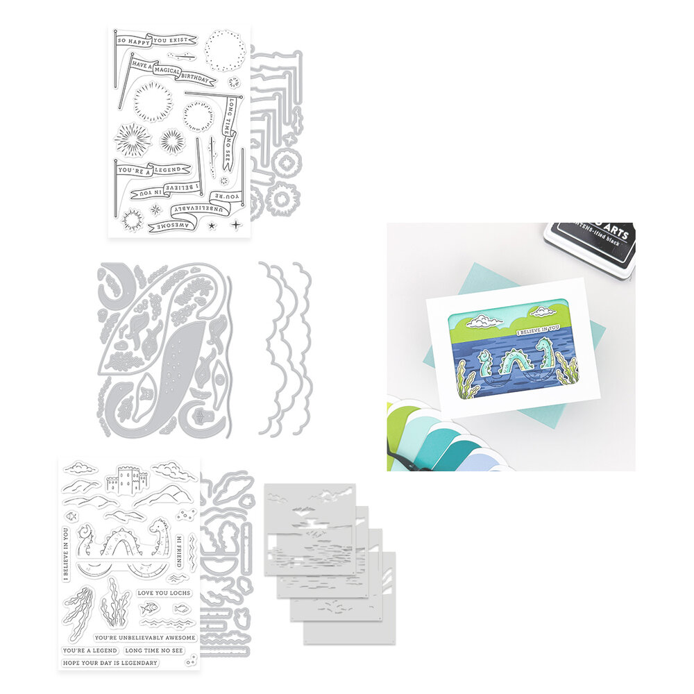 Hero Arts Don't Stop Believing Bundle (WB1198)