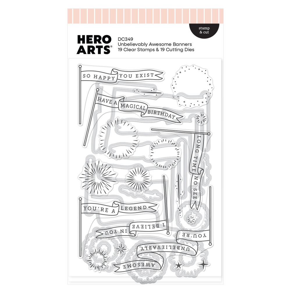 Hero Arts Don't Stop Believing Bundle (WB1198)