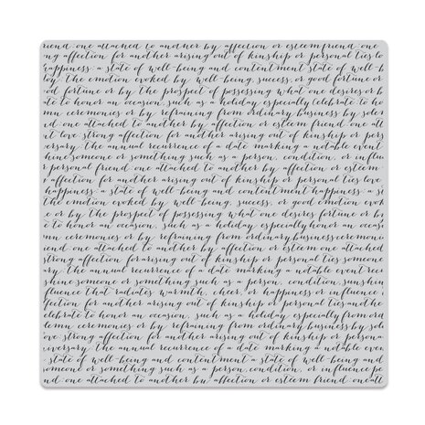 Hero Arts From The Vault Spring Cling Rubber Stamp Script Bold Prints (CG830) Hero Arts From The Vault Spring Cling Rubber Stamp Script Bold Prints (CG830)
