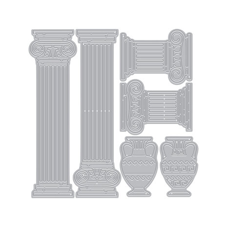 Hero Arts You're a Classic Die Set Classic Columns (DF284)