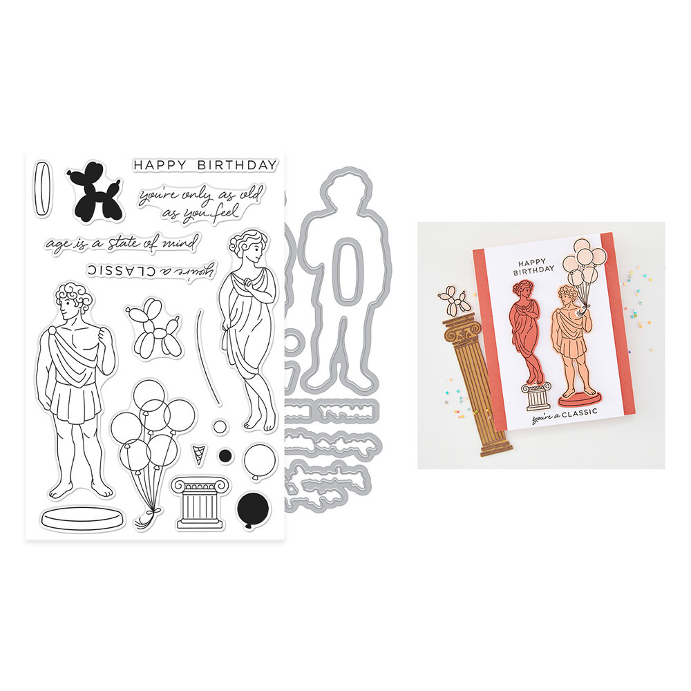 Hero Arts You're a Classic Stamp & Cut You're A Classic (DC347)