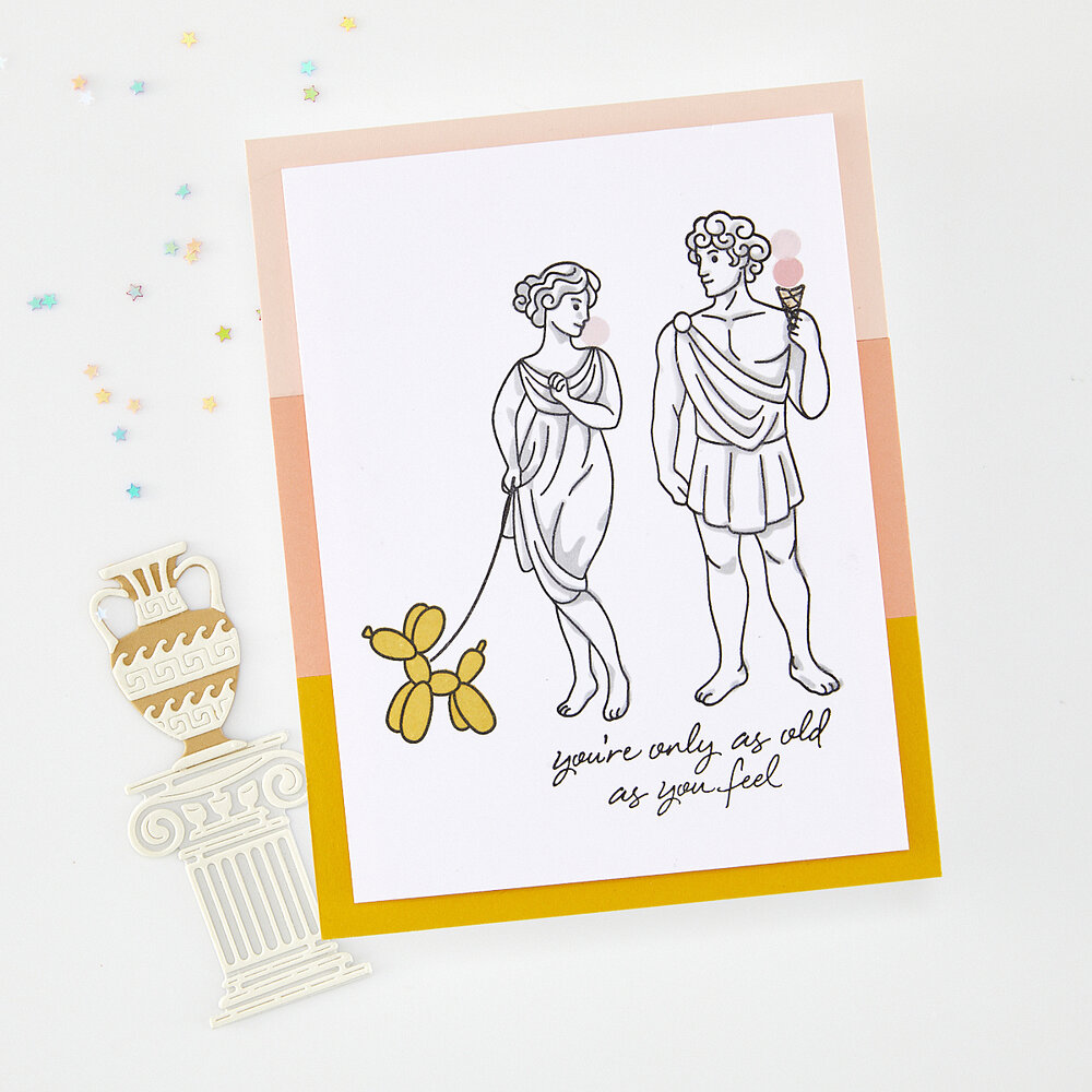 Hero Arts You're a Classic Stamp & Cut You're A Classic (DC347)