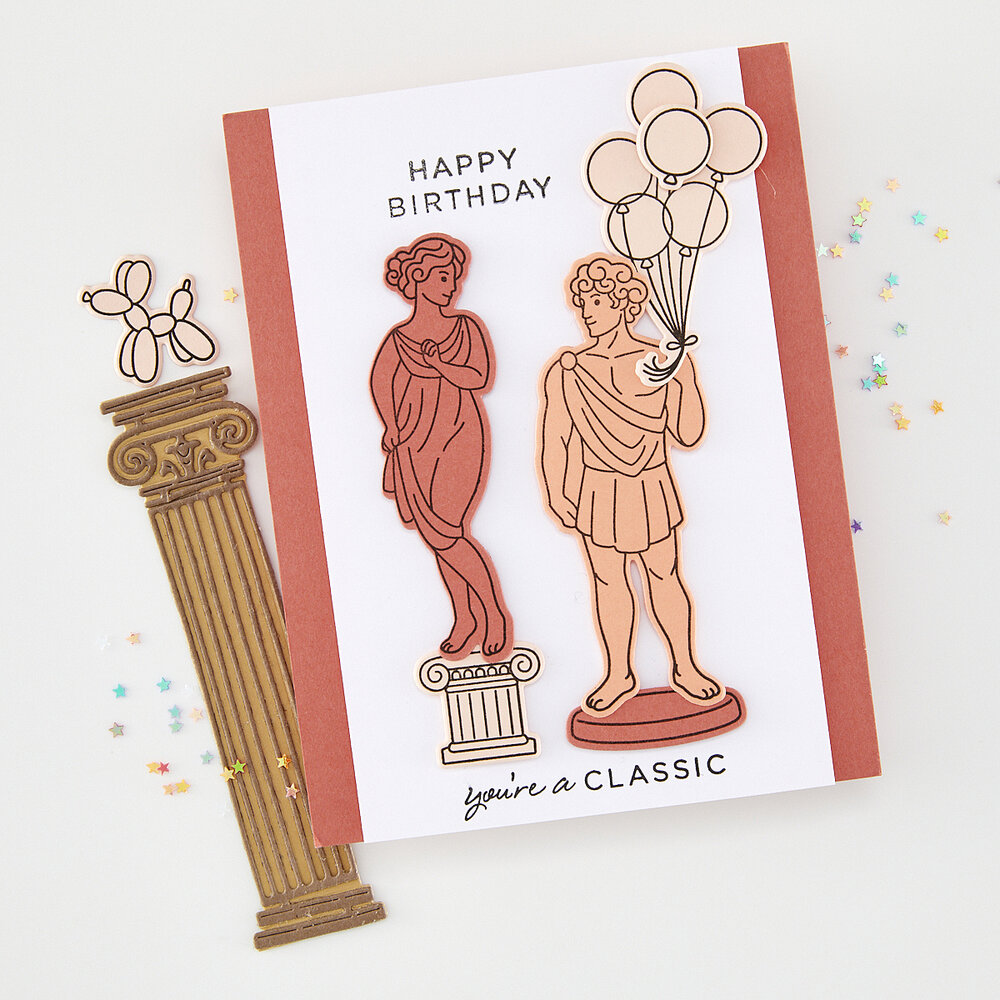 Hero Arts You're a Classic Stamp & Cut You're A Classic (DC347)
