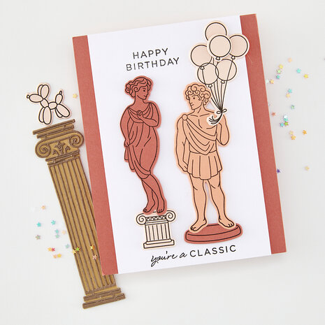 Hero Arts You're a Classic Stamp & Cut You're A Classic (DC347)
