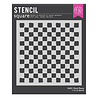 Hero Arts You've Got a Friend Stencil Check Please (SA321)