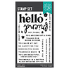 Hero Arts You've Got a Friend Clear Stamp Set Hello Friend (CM838)