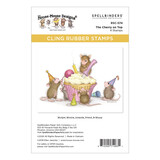 Spellbinders Sunflower Walk Cling Rubber Stamp Set The Cherry on Top by House-Mouse Designs (RSC-074)