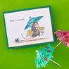 Spellbinders Sunflower Walk Cling Rubber Stamp Set Fun in the Sun by House-Mouse Designs (RSC-072)