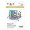 Spellbinders Sunflower Walk Cling Rubber Stamp Set Blueberry Buddies by House-Mouse Designs (RSC-073)