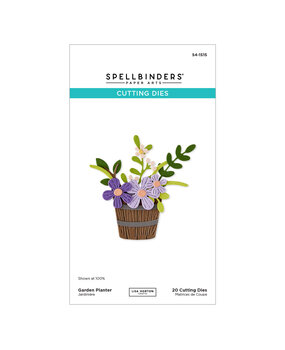 Spellbinders Summertime Etched Dies Garden Planter by Lisa Horton (S4-1515)