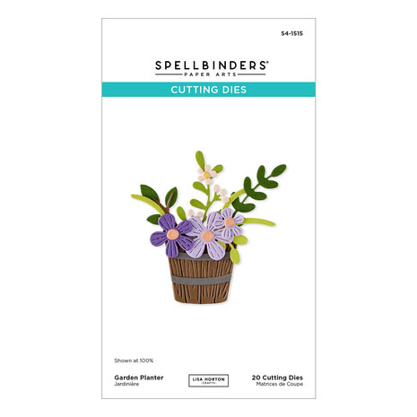 Spellbinders Summertime Etched Dies Garden Planter by Lisa Horton (S4-1515) Spellbinders Summertime Etched Dies Garden Planter by Lisa Horton (S4-1515)
