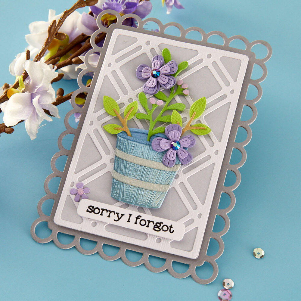 Spellbinders Summertime Etched Dies Garden Planter by Lisa Horton (S4-1515) Spellbinders Summertime Etched Dies Garden Planter by Lisa Horton (S4-1515)