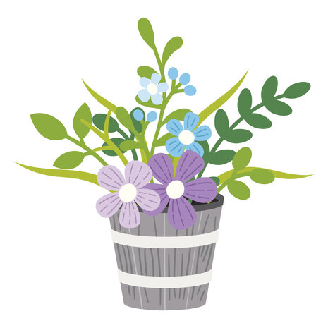 Spellbinders Summertime Etched Dies Garden Planter by Lisa Horton (S4-1515) Spellbinders Summertime Etched Dies Garden Planter by Lisa Horton (S4-1515)