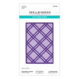 Spellbinders Summertime Etched Dies Decorative Lattice by Lisa Horton (S4-1510)