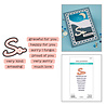 Spellbinders Summertime Clear Stamp & Die Set So Amazing Sentiments by Lisa Horton (SDS-223) Spellbinders Summertime Clear Stamp & Die Set So Amazing Sentiments by Lisa Horton (SDS-223)