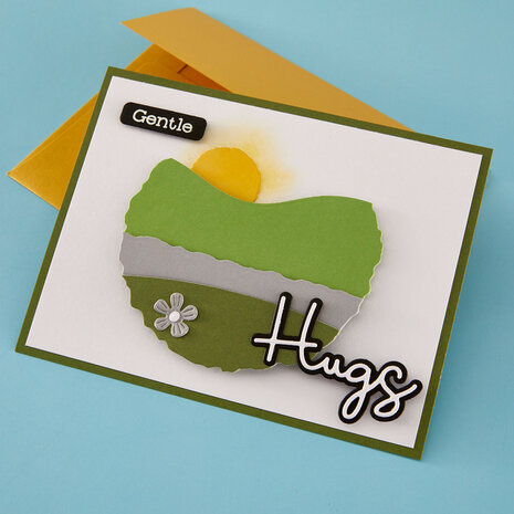 Spellbinders Summertime Clear Stamp & Die Set Love and Hugs Sentiments by Lisa Horton (SDS-224) Spellbinders Summertime Clear Stamp & Die Set Love and Hugs Sentiments by Lisa Horton (SDS-224)