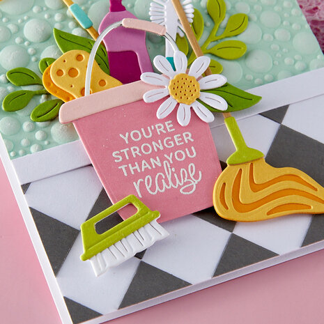 Spellbinders Shiny New Day Clear Stamp Set Sentiments (STP-278) Spellbinders Shiny New Day Clear Stamp Set Sentiments (STP-278)
