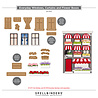 Spellbinders Everyday City Holiday Etched Dies Everyday Windows/Curtains/Flower Boxes by Yana Smakula (S4-1537) Spellbinders Everyday City Holiday Etched Dies Everyday Windows/Curtains/Flower Boxes by Yana Smakula (S4-1537)