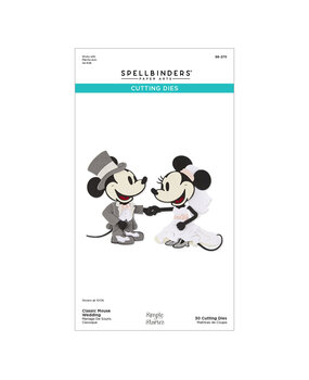 Spellbinders Classic Mouse Wedding Etched Dies by Simple Stories (S6-270) Spellbinders Classic Mouse Wedding Etched Dies by Simple Stories (S6-270)