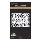 Spellbinders Classic Mouse Wedding Press + Foil Plate Happiest Place by Simple Stories (BP-353)