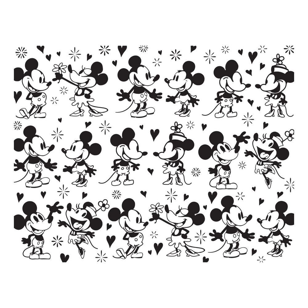 Spellbinders Classic Mouse Wedding Press + Foil Plate Happiest Place by Simple Stories (BP-353) Spellbinders Classic Mouse Wedding Press + Foil Plate Happiest Place by Simple Stories (BP-353)