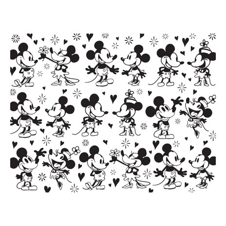 Spellbinders Classic Mouse Wedding Press + Foil Plate Happiest Place by Simple Stories (BP-353) Spellbinders Classic Mouse Wedding Press + Foil Plate Happiest Place by Simple Stories (BP-353)