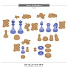 Spellbinders Checkmate Etched Dies Chess & Checkers by Spellbinders (S4-1534)