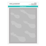 Spellbinders Checkmate Stencil Layered Harlequin by Spellbinders (STN-130)