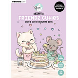 Creative Craftlab Friendz Cozy & Cute Coloring Book Friendz Cuties (CCL-FR-CB10)