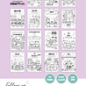 Creative Craftlab Friendz Cozy & Cute Coloring Book Friendz Cuties (CCL-FR-CB10)