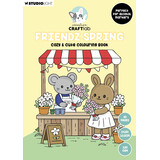 Creative Craftlab Friendz Cozy & Cute Coloring Book Friendz Spring (CCL-FR-CB09)