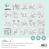 Creative Craftlab Friendz Cozy & Cute Coloring Book Friendz Party (CCL-FR-CB07)